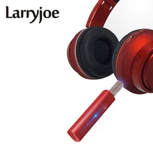Larryjoe беспроводной Bluetooth 3,5 мм приемник для автомобильного аудиоадаптера наушники AUX Динамик Hands-free портативный беспроводной адаптер