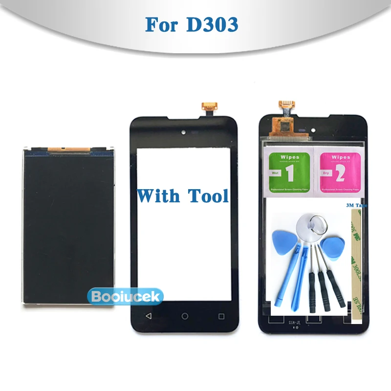 

High Quality For Micromax Bolt D303 Lcd Display With Touch Screen Digitizer Sensor Replacement or repair