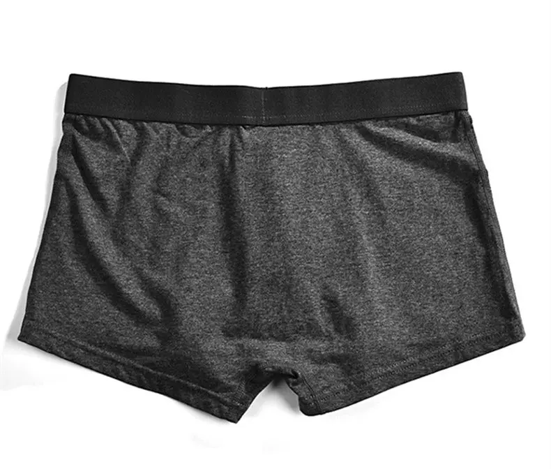 High Quality Men Boxers Short Boy 3PCS/Set Combed Cotton Breathable Male Underwear  Mens Bodysuit Underpants