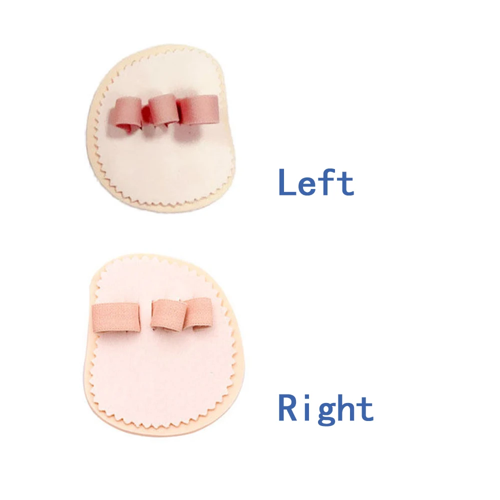 Профессиональный 3 пальцы ноги корректор для большого пальца стопы можно сепаратор устройство для устранения вальгусной деформации первого пальца стопы для боли при костных мозолях
