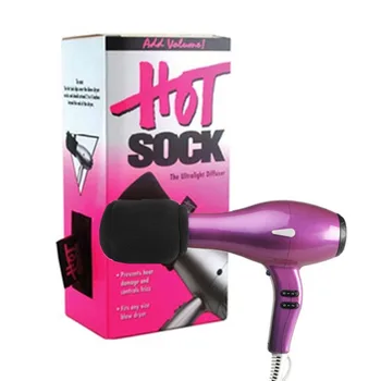 

Hair Dryer Blower Head Diffuser Socks Hairdressing Hot Wind Isolated Cover Adjustable Breathable Sponge Cap Hair Styling