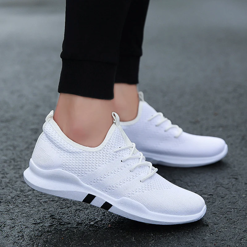 2019 Fashion Flyknit Running Casual Shoes Men Free Outdoor Sport Shoes For Man White Laces Light Shoes For Male Fintness 
