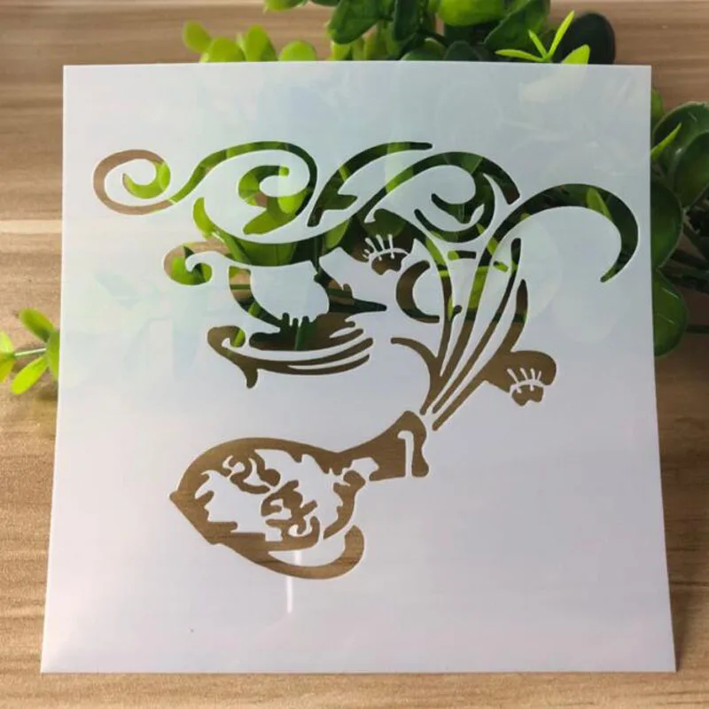 

Children's drawing openwork Stencil For Wall Painting Scrapbooking Stamping stencil bullet journ Embossing Paper Card Template