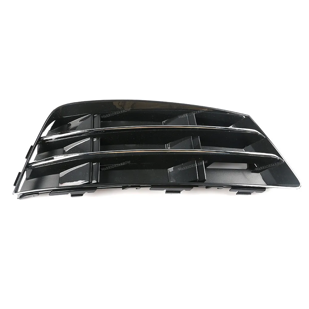 8W0807682R для Audi A4 B9 2016 2017 правая боковая противотуманная фасветильник хромированная