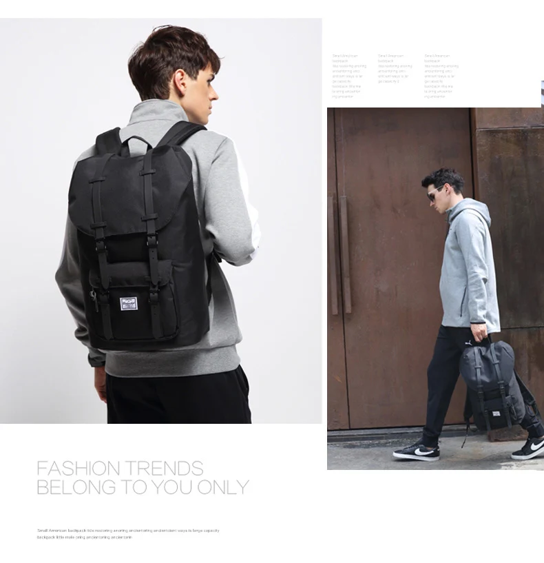 15.6 'laptop portátil mochila grande masculino resistente