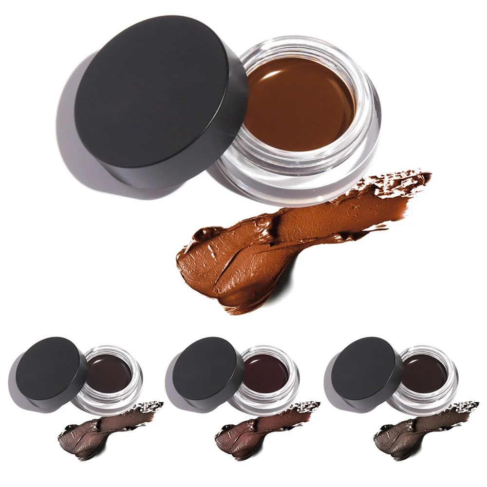 

Focallure Eyebrow Gel Professional 4Colors Waterproof Durable Eye brow Pomade Eyeshadows Dye Tint Makeup Enhancer Cream