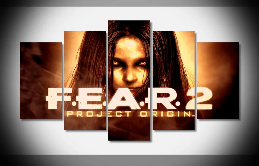 

7444 fear 2 Poster Framed Gallery wrap art print home wall decor Gift wall picture Already to hang digital print wholesale