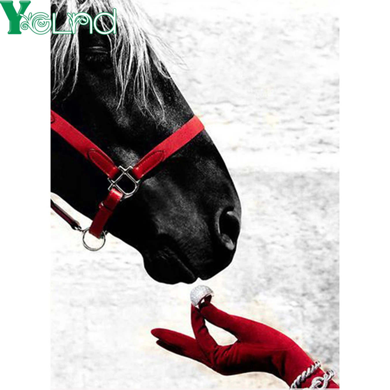 Horse Diamond Painting Full Animal Embroidery 5D Rhinestone Cross Stitch Needlework Home Decor DIY Christmas Gift Art | Дом и сад