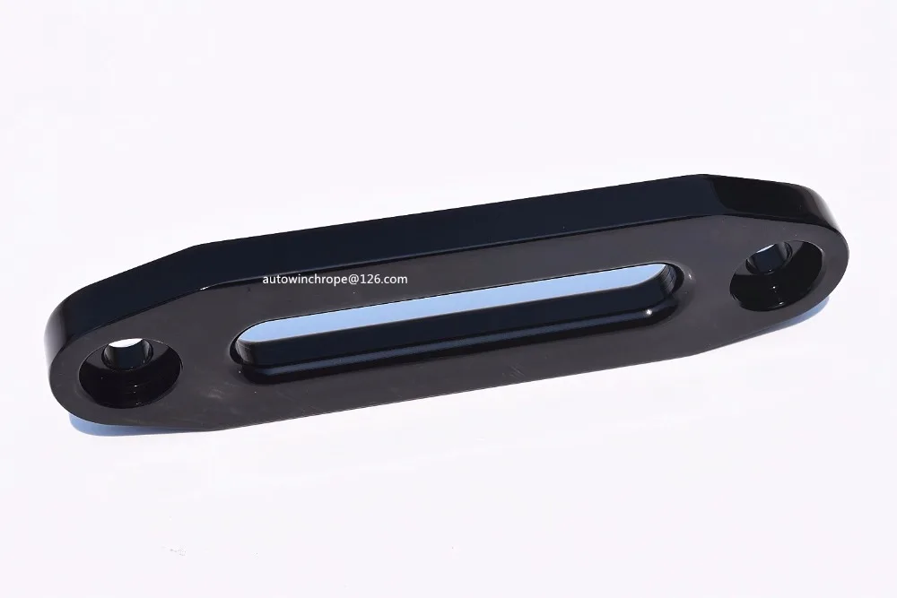 Free Shipping 4500lbs Black Aluminimum Hawse Fairlead,Synthetic