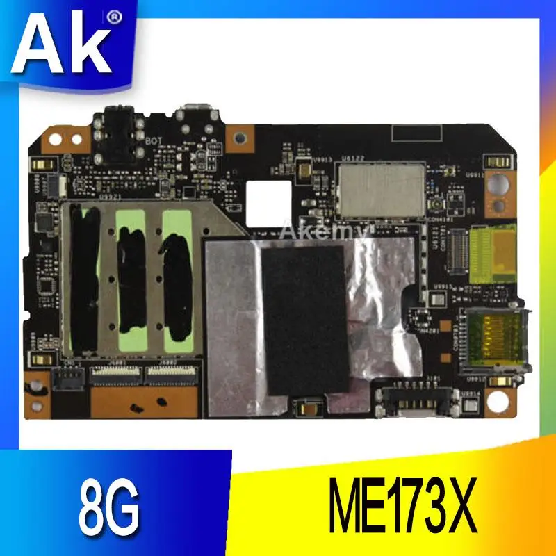 AK ME173X материнская плата для планшетного компьютера для ASUS ME173X ME173 ME17 тестовая оригинальная материнская плата 8G