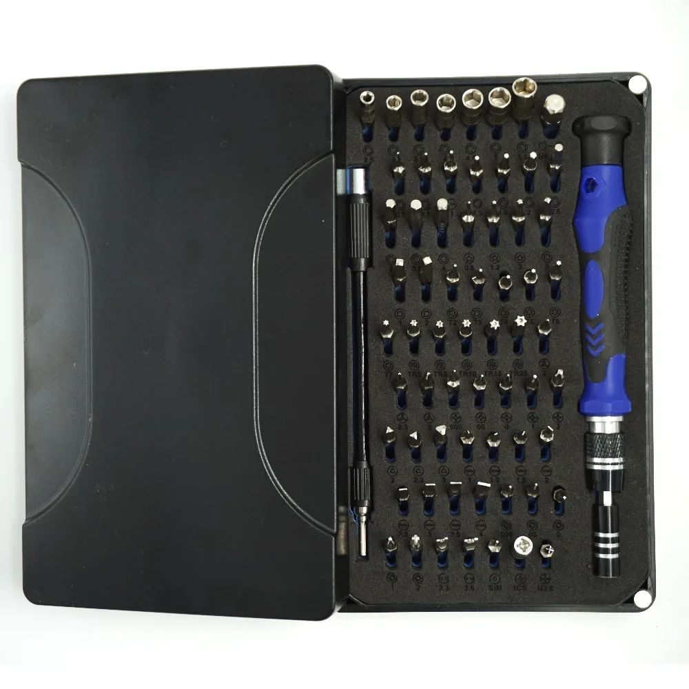 64 in 1 Tragbare Multifunktions Handy Reparatur Schraubendreher satz Startseite Elektronik Tablet PC Reparaturen Hand Werkzeuge-in Handwerkzeug-Sets aus Werkzeug bei