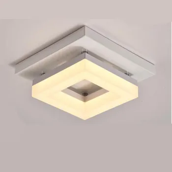 

Fashions new quare iron led Chandeliers led lamps acrylic lampshade High power Chandelier lighting led lustre light Chandelier