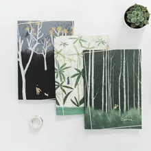 2 шт. лесная девочка B5 Kawaii записная книжка журнал еженедельник Органайзер программа papelaria школьные канцелярские принадлежности материал Escolar