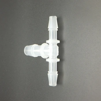 

5PCS 12mm Hose Barb x 20mm Hose Barb x 12mm Hose Barb Tee Plastic Pipe Fitting Aquarium Garden Micro Irrigation Water Connector
