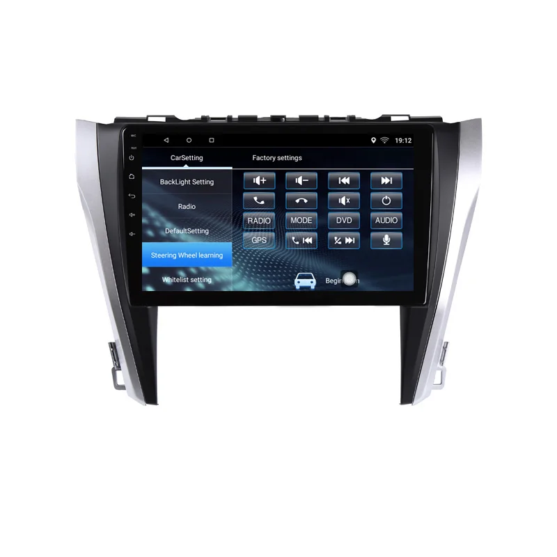 Sale 10.1" 2G RAM 32G ROM Android Car DVD Video Player GPS For Toyota camry 2015 2016 2017 audio car radio stereo navigation wifi 4