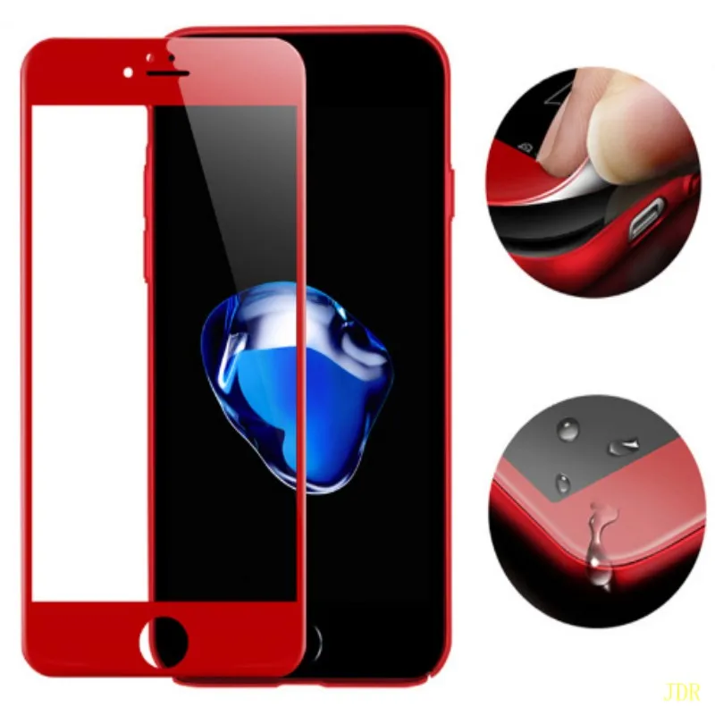 5D Премиум Закаленное стекло для iPhone 6 6S 7 8 Plus i6 i7 i8 X i10 полный корпус изогнутый