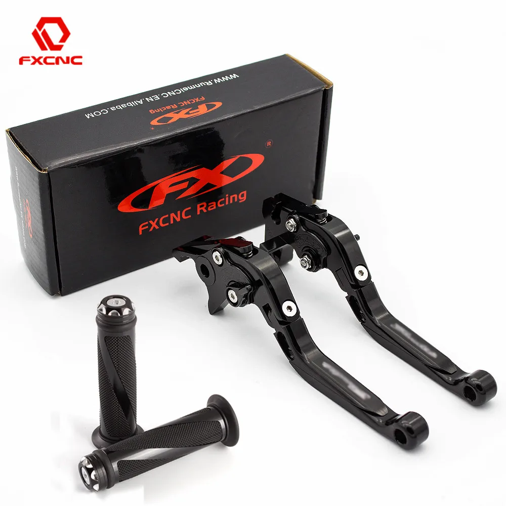 

Logo CBR For Honda CBR 600 F4I 1991-2007 CBR900RR 1993-1999 CNC Folding Extendable Motorcycle Brake Clutch Lever + Handle Grips
