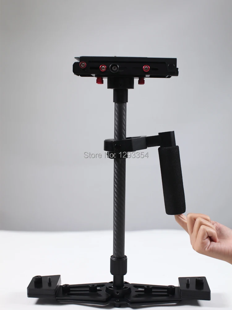 2014 Newly 0-3kg 70cm Steadicam Stabilizer Carbon Fiber Camera mini handheld | Электроника