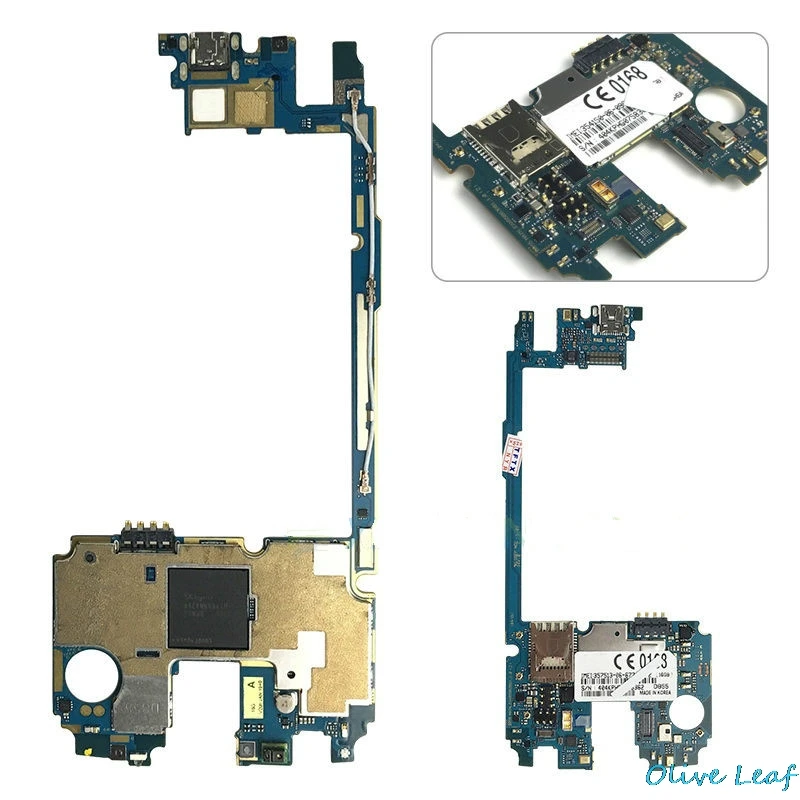 

Unlocked Mobile Electronic panel mainboard Motherboard Circuits Cable For LG G3 D855 G Pro 2 D838 F350 32GB / 16GB