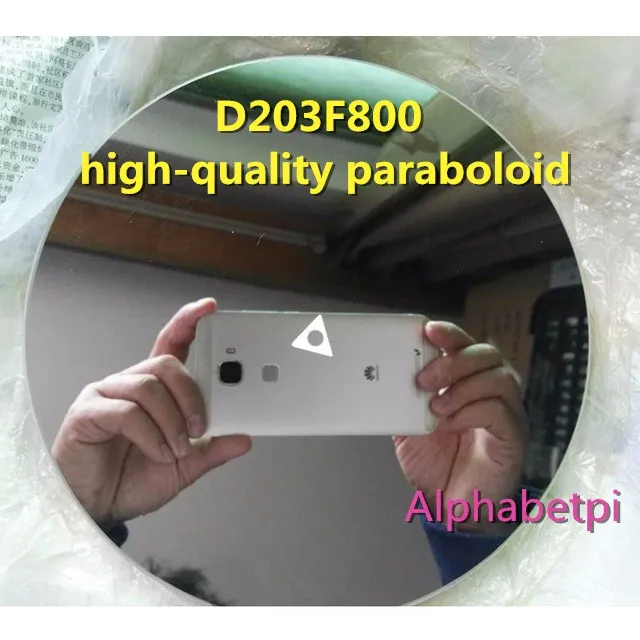 Высококачественный D203F800 Paraboloid Newton светоотражающий астрономический телескоп основная зеркальная объективная линза лучше, чем 1/10 lambda