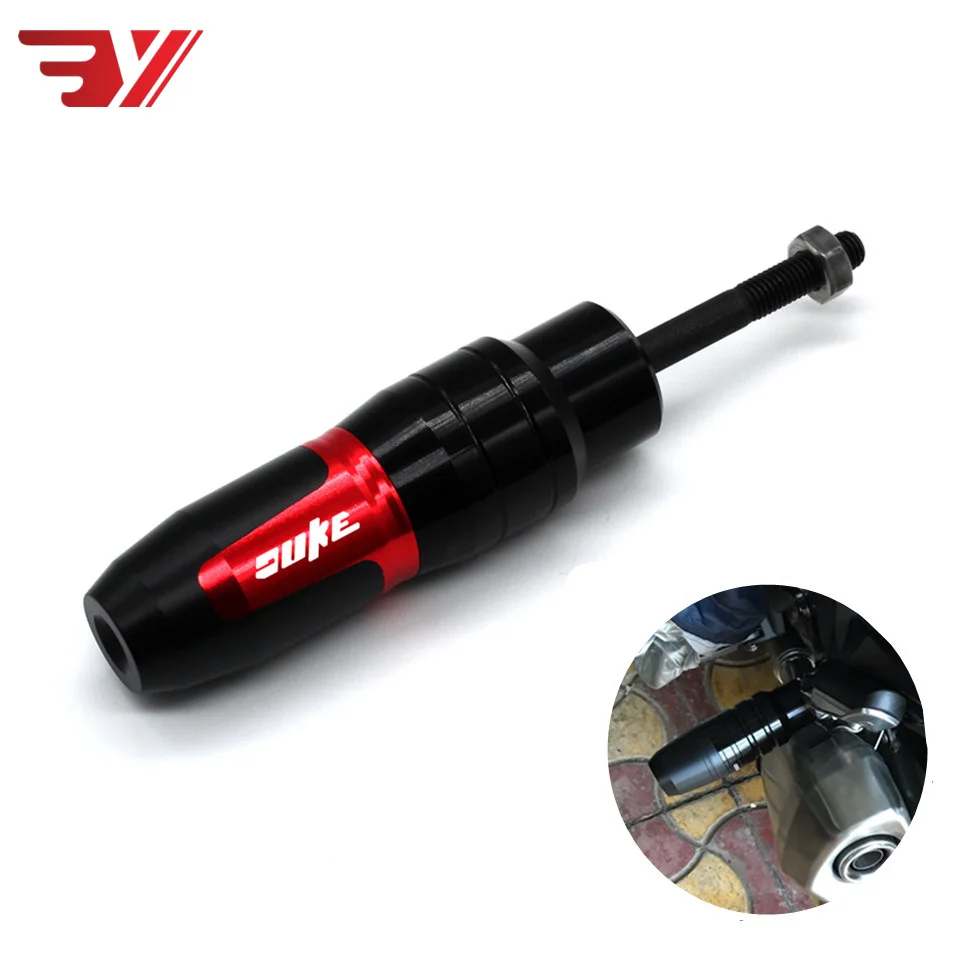 

Motorcycle Accessories Cnc Frame Crash Pad Exhaust Sliders Protector stand screw For KTM DUKE 390 RC 390 DUKE390 RC390 2017-2018