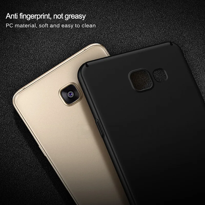 Полное покрытие матовый чехол для samsung Galaxy A3 A5 A7 J3 J5 J7 ПК Жесткий Чехол для samsung Galaxy S6 S7 S8 Edge Plus Note 8