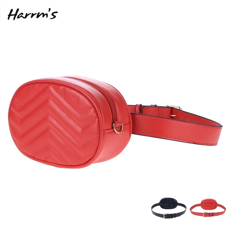 2018 New Luxury Handbags Brand Waist Bag Women Waist Packs Belt Bag Leather Travel Fashion Money Leather Fanny High Quality Pack