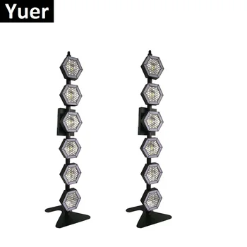 

6X100W Retro Flash Light Wedding Stage Lamp Nightclub DJ Stage Wash Effect Light Professional Lighting Equipment Stage Machine