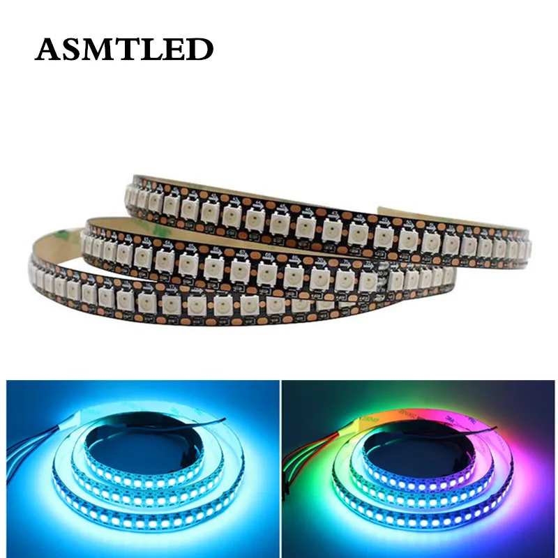 

ws2812 ws2812b led strip light 30leds/60leds/144 pixels/m Smart Individually Addressable RGB 5050 WS2812 IC led tape string lamp