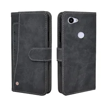 Роскошный Винтажный чехол для Google Pixel 4, 3a, 3, 2, XL, чехол-книжка, кожаный силиконовый чехол-кошелек, ТПУ, бизнес-чехол, держатель для карт