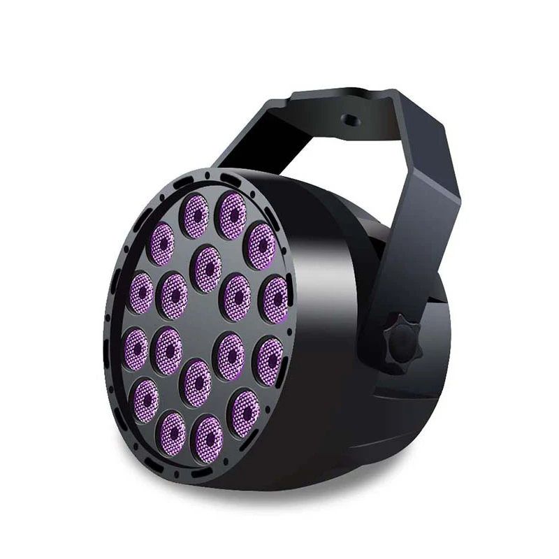 

18W LED Par Disco Light UV Laser Projector DMX 512 Stage Light 110-240V Strobo Dj Music Moving Head Party Lamp luces discoteca