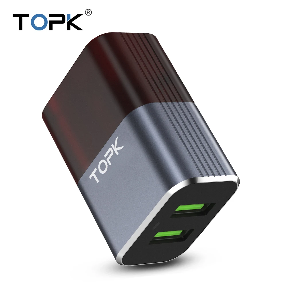 Aliexpress.com : Buy TOPK Auto ID Dual USB Charger Adapter