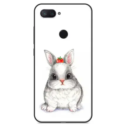 2 шт. для xiaomi mi 8 lite чехол mi 8 lite чехол с мультяшным рисунком мягкий чехол для телефона xiaomi mi 8 lite задняя крышка для xiaomi mi 8 lite чехлы - Цвет: A3