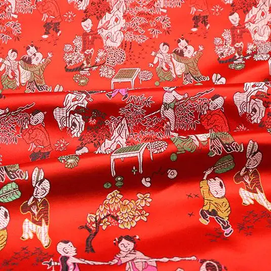 90cm100cmBrocadefabriccostumedressclothingcostumefestivals