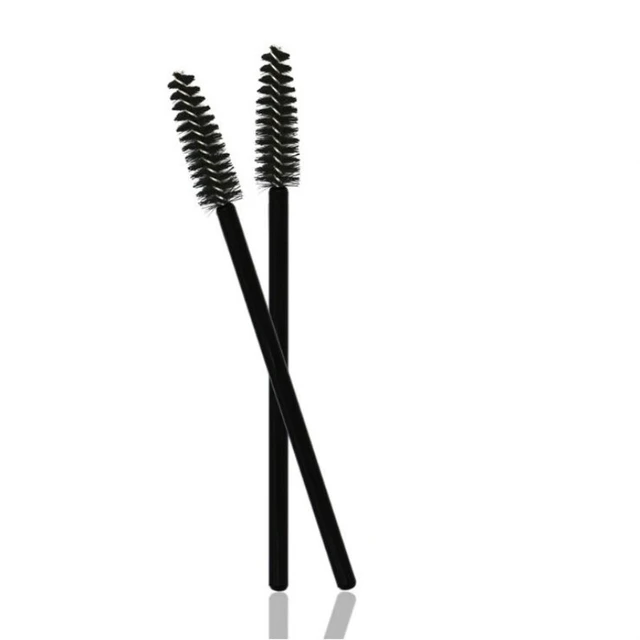 Black Glitter Disposable Mascara Brush (100 pieces)