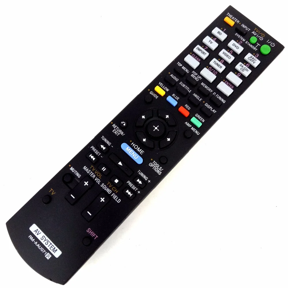 

NEW Replacement RM-AAU071 For SONY AV Receiver System Remote Control HT-CT350 HT-CT350HP HT-SS370 HTCT150 HTCT150HP