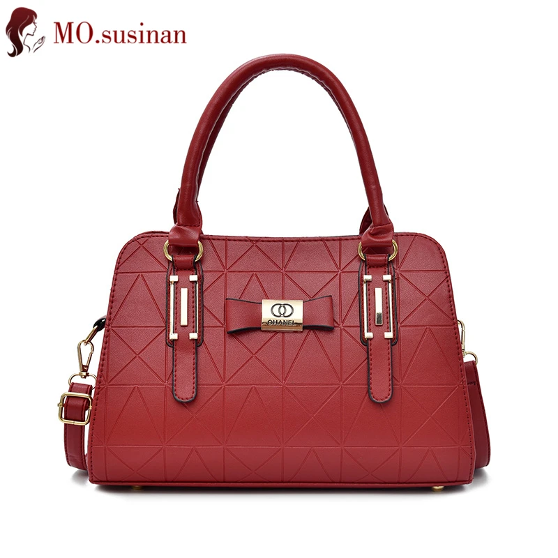 

Fashion Women Bag Leather Handbags Big High Quality Ladies Shoulder Bags Brand Large Tote Crossbody Bag Female Messenger Bag Red