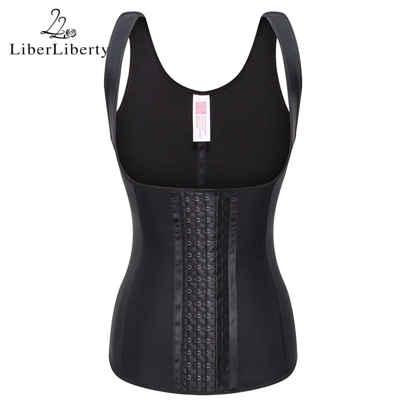

Latex Waist Cincher Corset Waist Trainer Adjustable Shoulder Strap Thickened Slimming Underwear Sexy Body Shapers For Women
