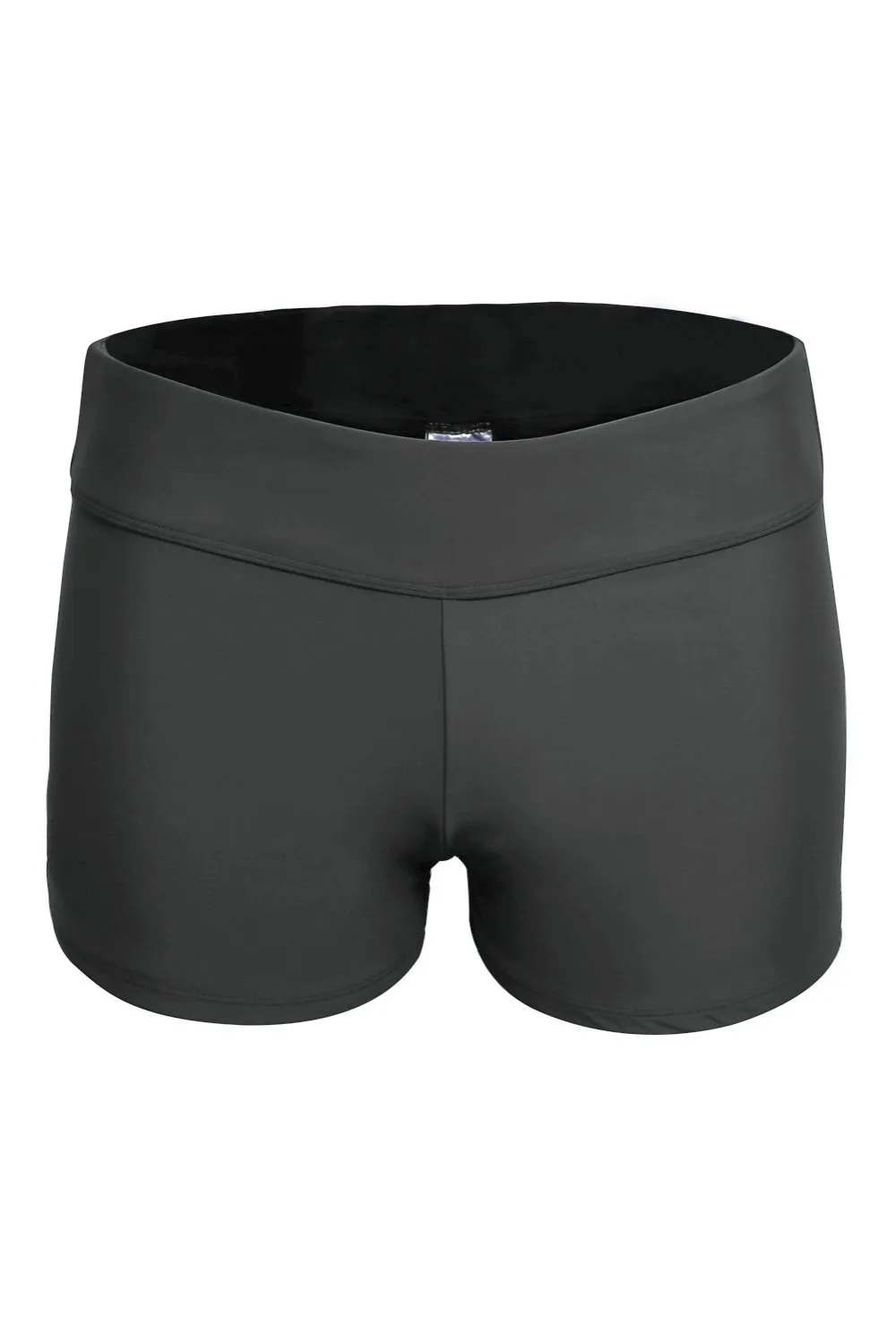 Dark-Grey-Wide-Waistband-Swimsuit-Bottom-Shorts-LC41946-11-2