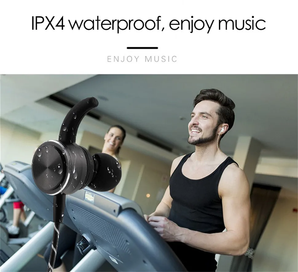 YKSO Wireless Bluetooth Earphone In Ear earbud M28 Portable audio and video Waterproof Stereo Sports With Mic Earphone (5)