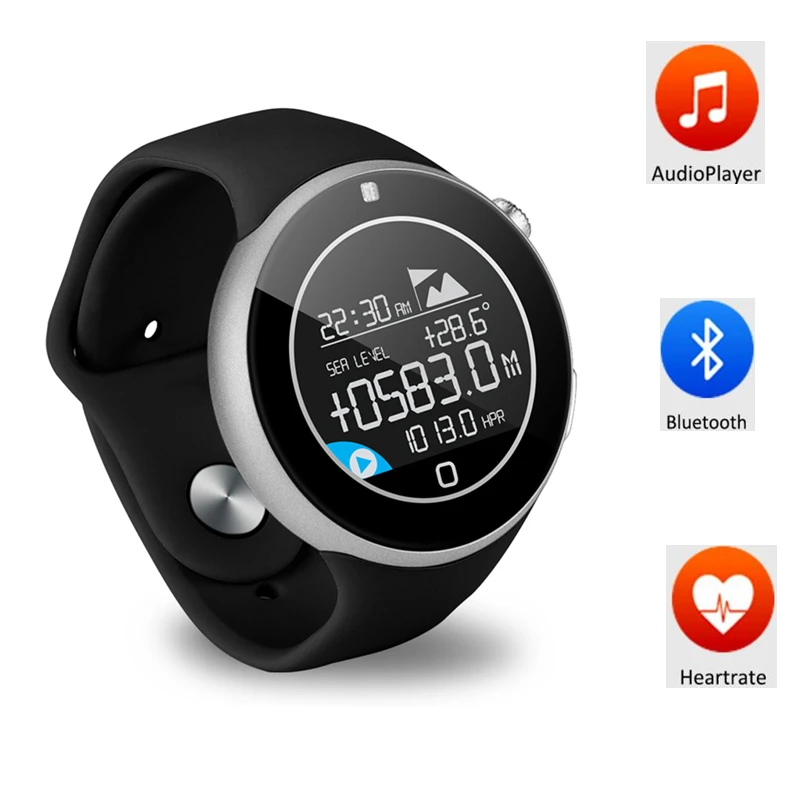 Smart watch q18 plus waterproof heart rate clock sport