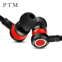 Original PTM P5 Earphone Super Bass Earbuds with Microphone Gaming Headset for Mobile Phone Andriod Phone Xiaomi