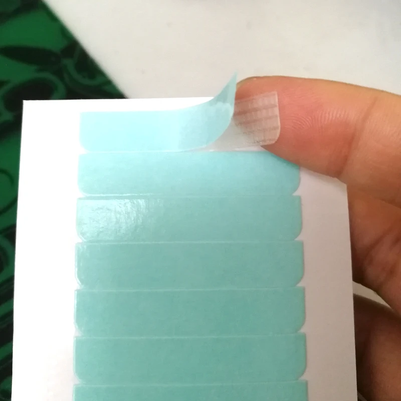 Wholesale High Quality 600PCS 50 Sheets New 0.8*4cm Double-Sided Adhesive Tape for Skin Weft Tape Hair Extension SUPER HAIR TAPE Wholesale High Quality 600PCS 50 Sheets New 0.8*4cm Double-Sided Adhesive Tape for Skin Weft Tape Hair Extension SUPER HAIR TAPE