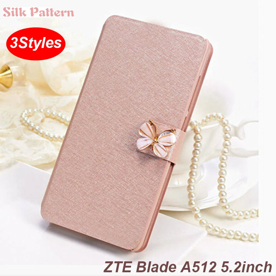 

(3 Styles) Soft Case For ZTE Blade A512 Z10 Cover Case 5.2" Pu Wallet Soft Silicone TPU Phone Cases For ZTE Z10 A506 Case Cover