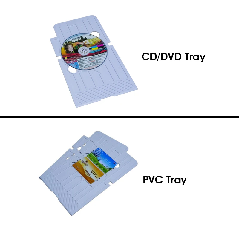 Цифровой принтер CD DVD диск печатная машина пластиковые карты принтеров для Epson L800 с 50 шт. CD/ПВХ поднос с высокого качества