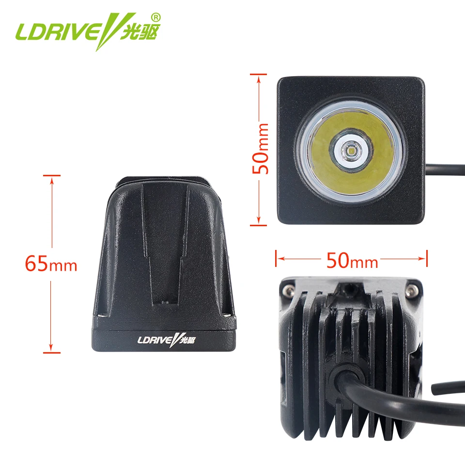 LDRIVE 2 дюйма 10 Вт Cree Chips Светодиодный светильник Точечный светильник/прожектор для