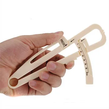 

Personal Body Fat Loss Tester Calculator Caliper Fitness Clip Fat Measurement Tool Slim Chart Skinfold Test Instrumen