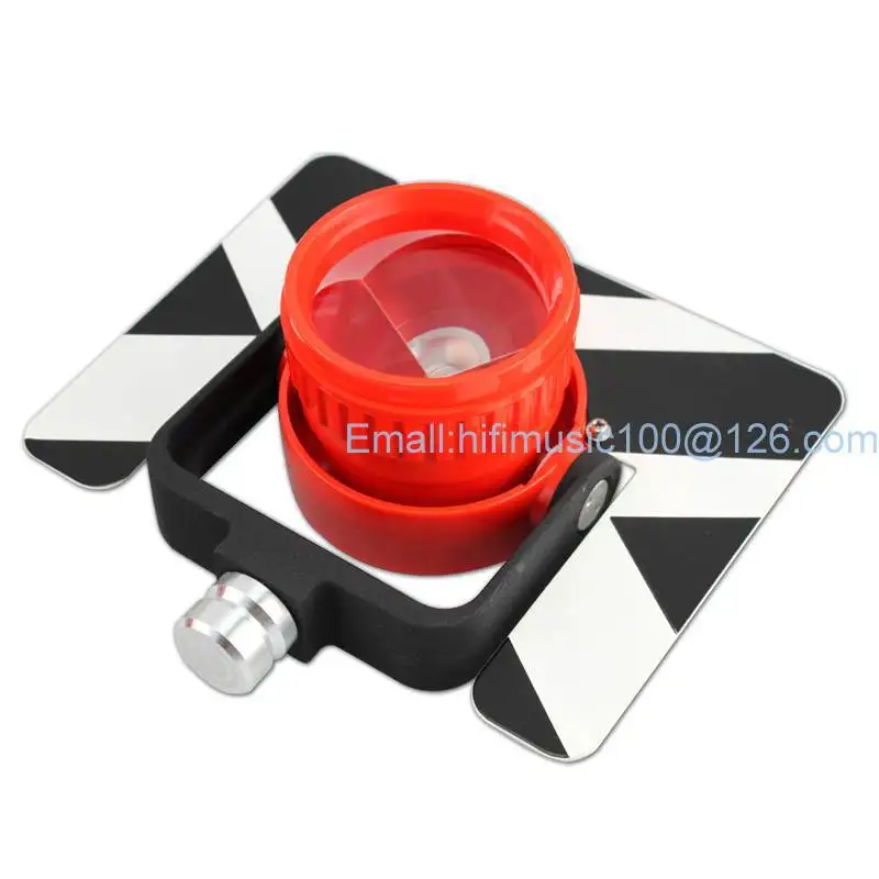 ФОТО Single Prism with Bag for Total Station Red Colour Type