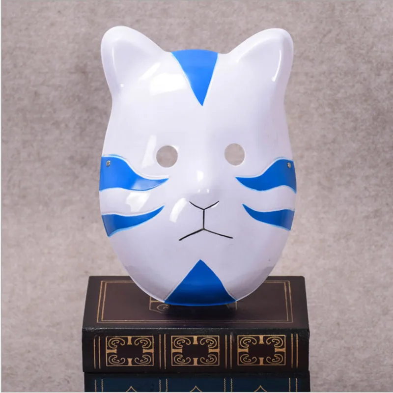 Halloween Masquerade Cat Face Mask Anime Naruto Mask Children Stage