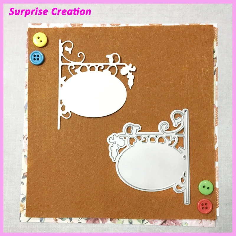 

Surprise Creation Cutting die Guideboard Scrapbook Craft Dies DIY Stencil